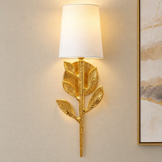 Hemma Retro Leaves And Branch Sconce