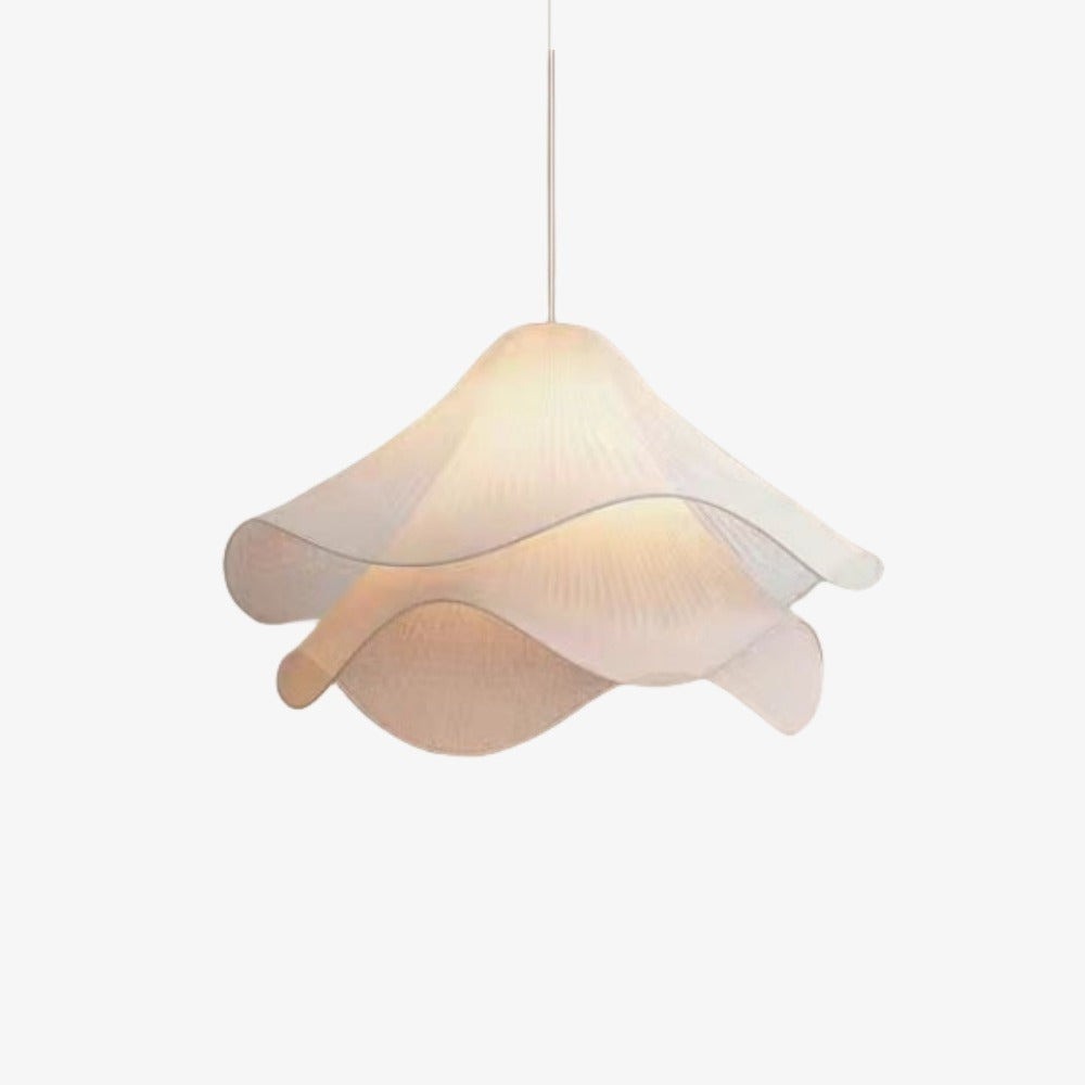 Liora Modern Petal Iron Fabric Pendant Light
