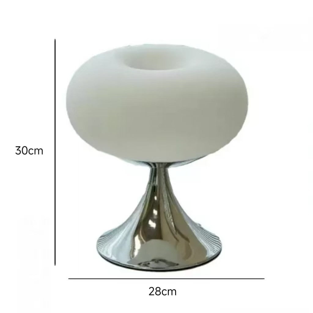 Orilix Colorful Apple Bauhaus Glass Table Lamp
