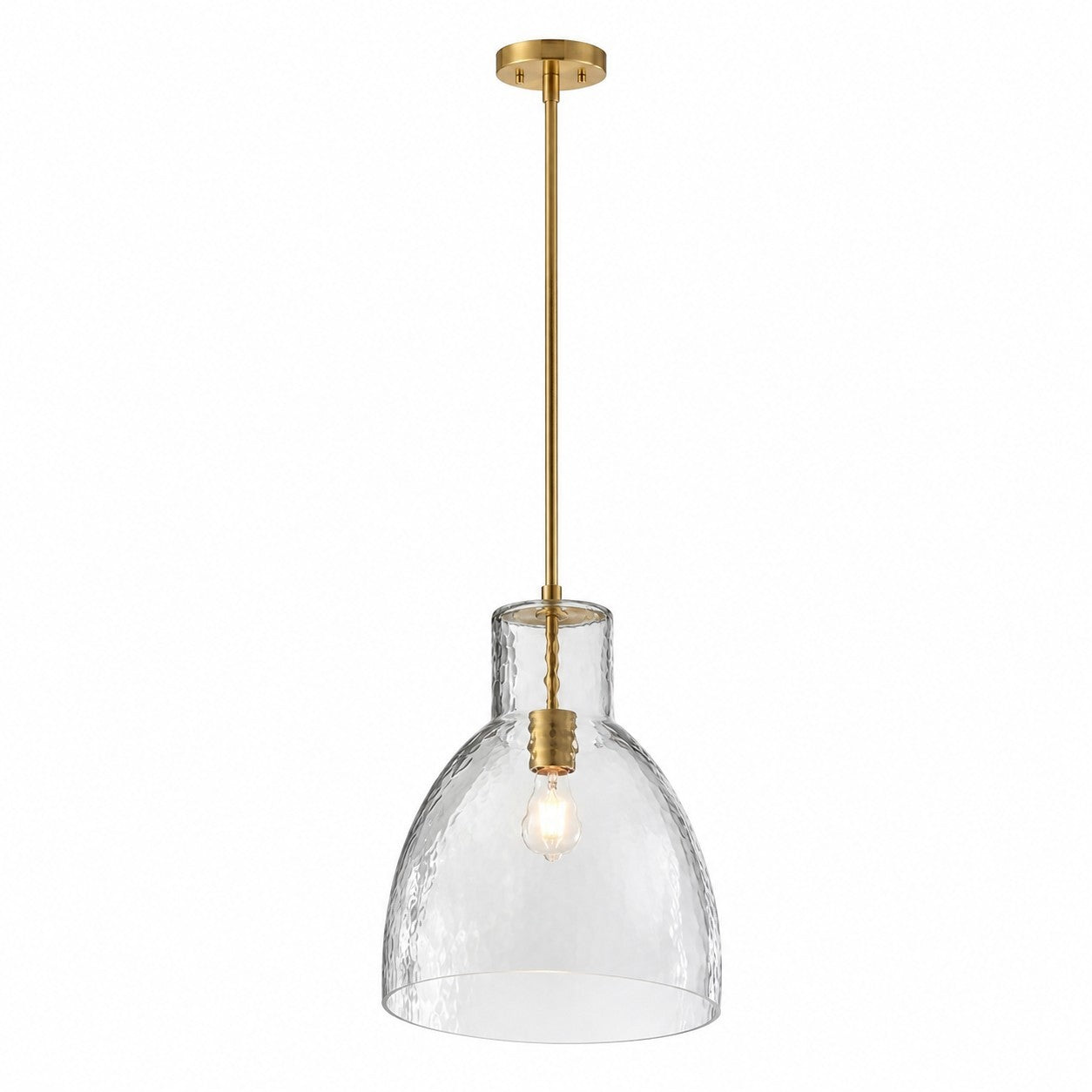 Keen Farmhouse Glass Dome Pendant Light