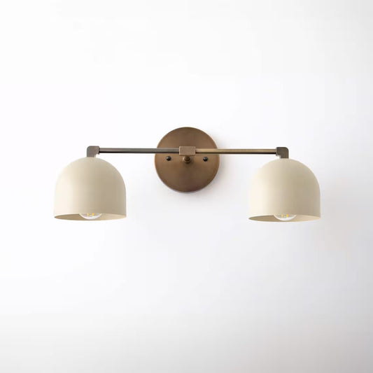 Astair Nordic Metal Deep Ball Vanity Wall Sconce