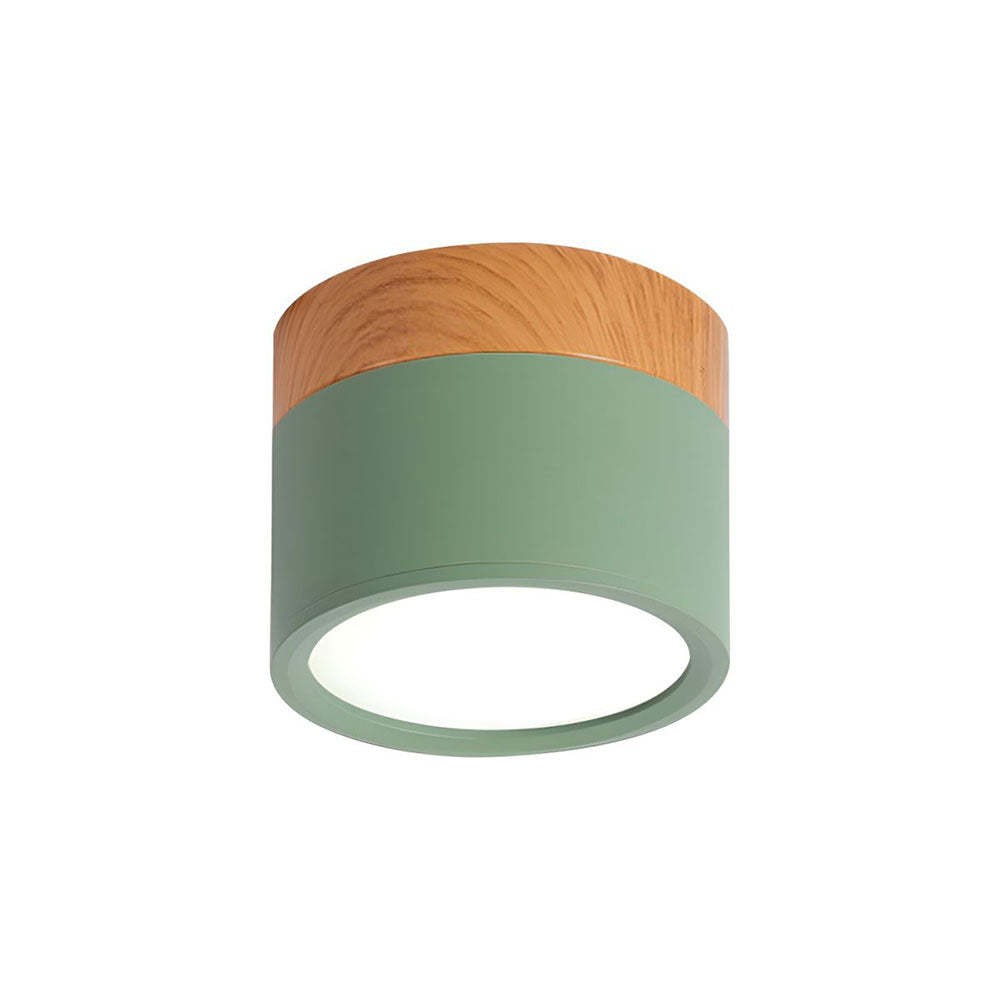 Cyrion Nordic Cylinder LED Flush Mount Ceiling Light