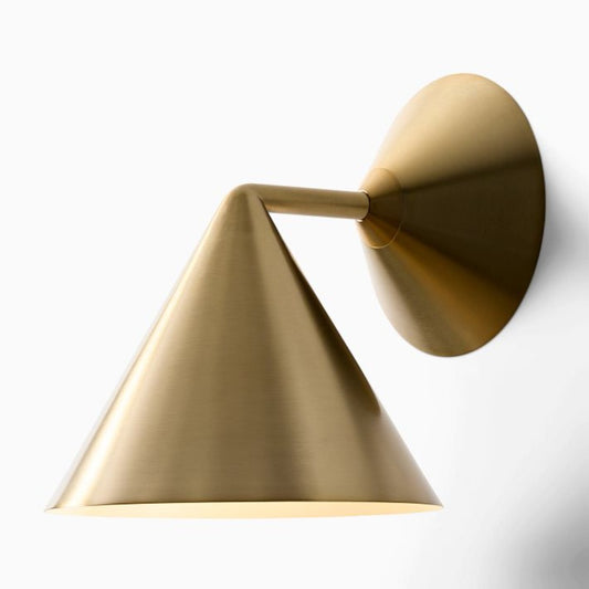 Maven Modern Elegant Cone Shade Wall Sconce