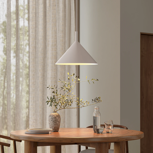 Quyron Nordic Minimalist Iron Tapered Pendant Light