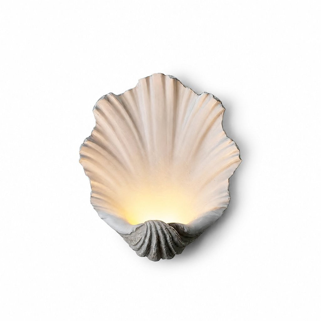 Bellamy Elegant Nautral Shell Resin Wall Light