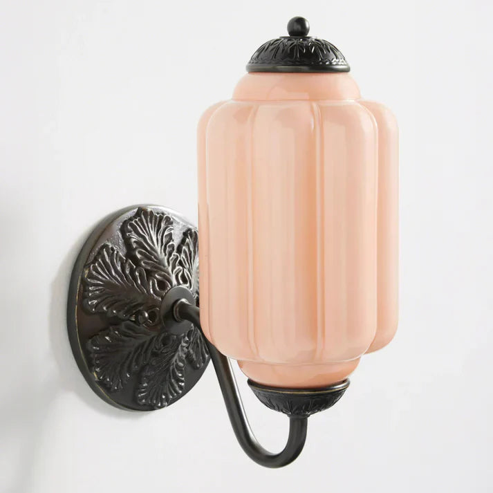 Maevor Vintage Milk Glass Eloise Wall Light