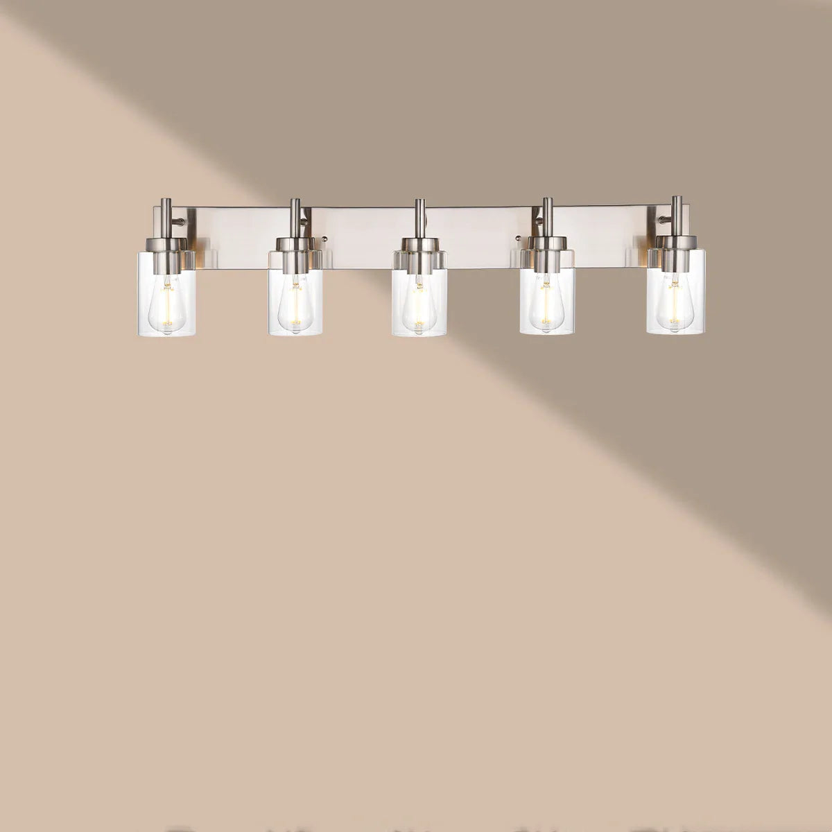 Dariane Modern Metal Glass Wall Sconce