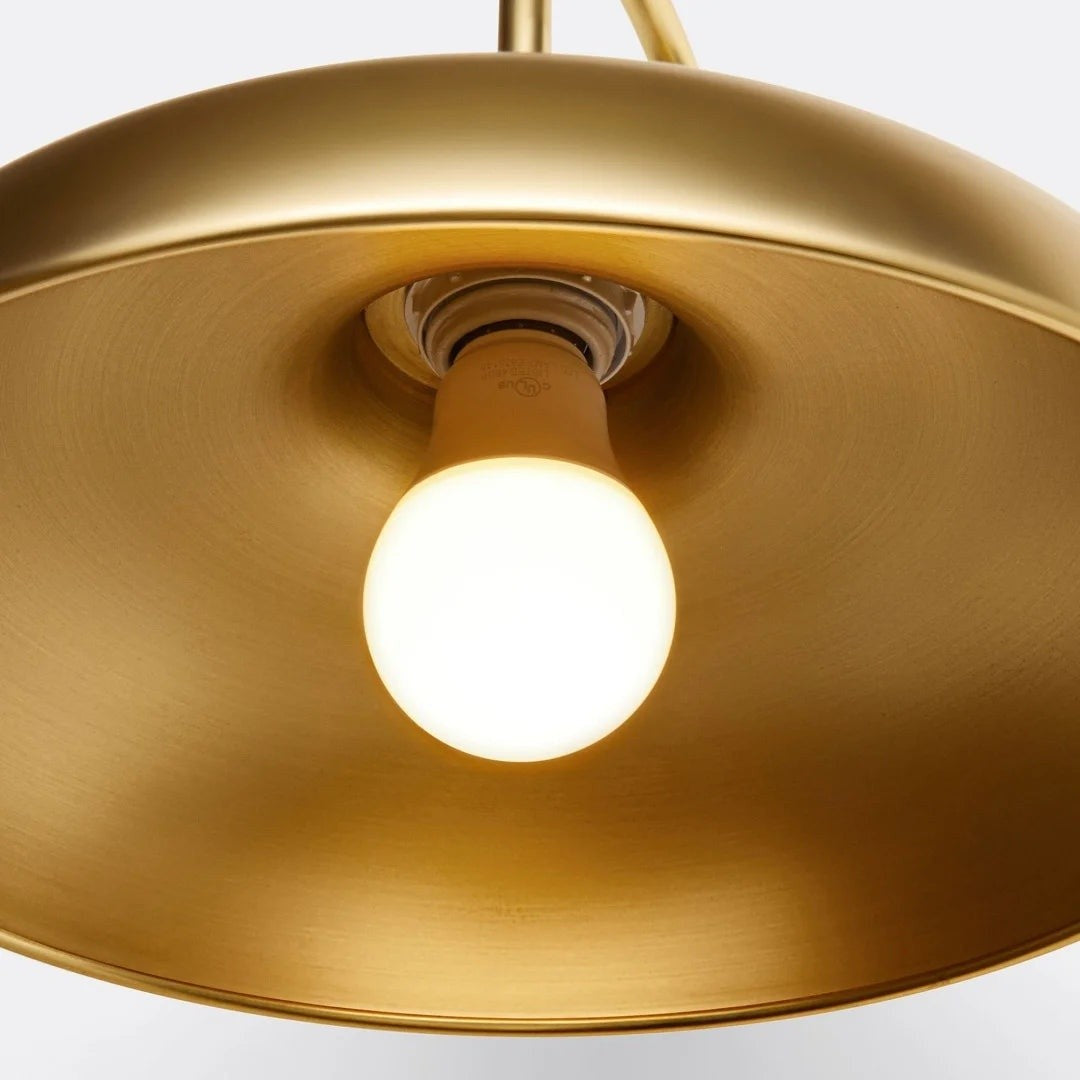 Gwydion Modern Farmhouse Dome Exterior Wall Light