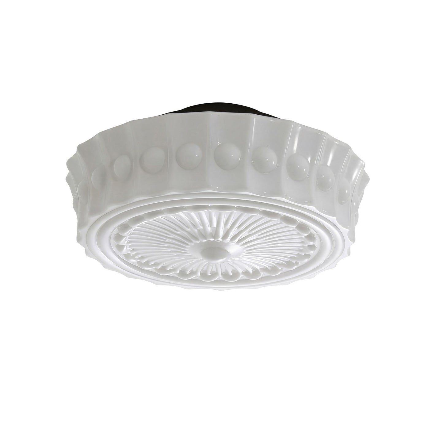 Jeevika Vintage Art Classic Round Personalized Pendant Light