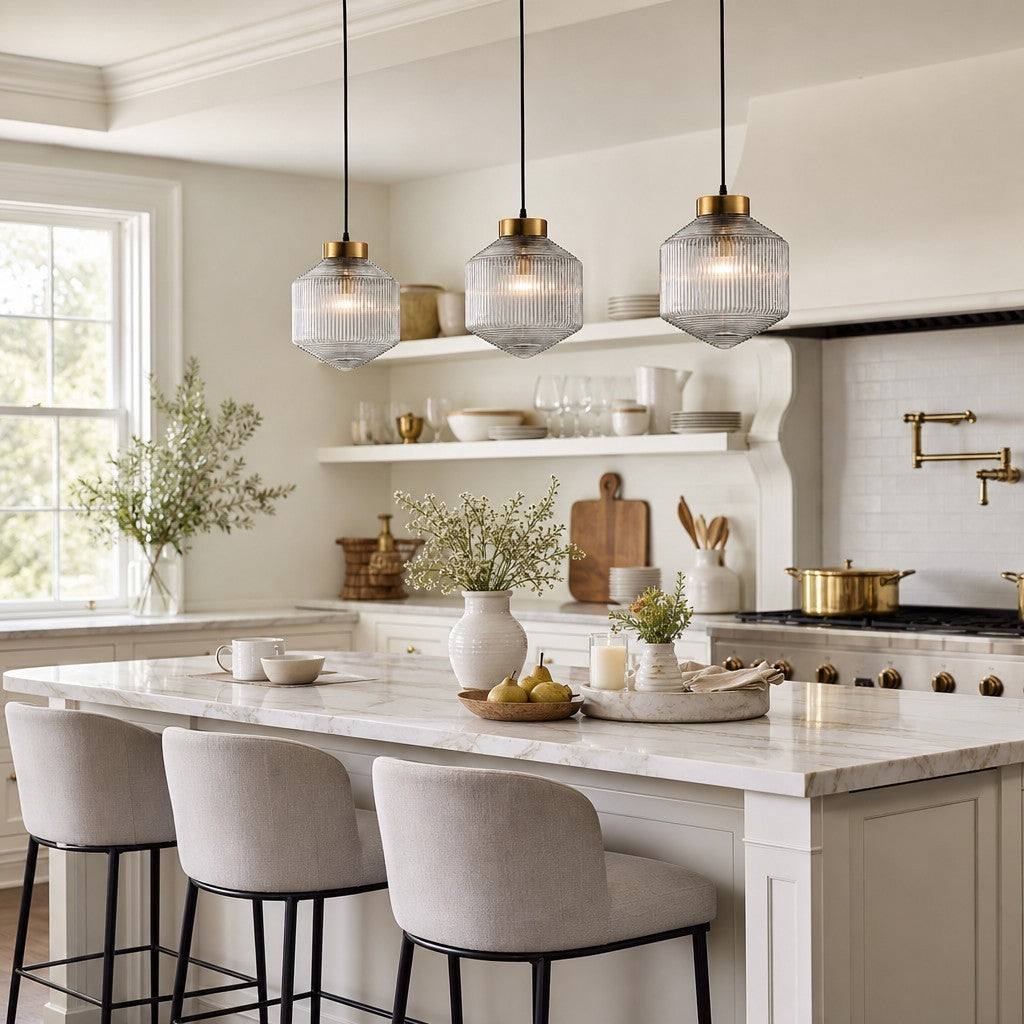 Bullard Modern Diamond Glass Pendant Light