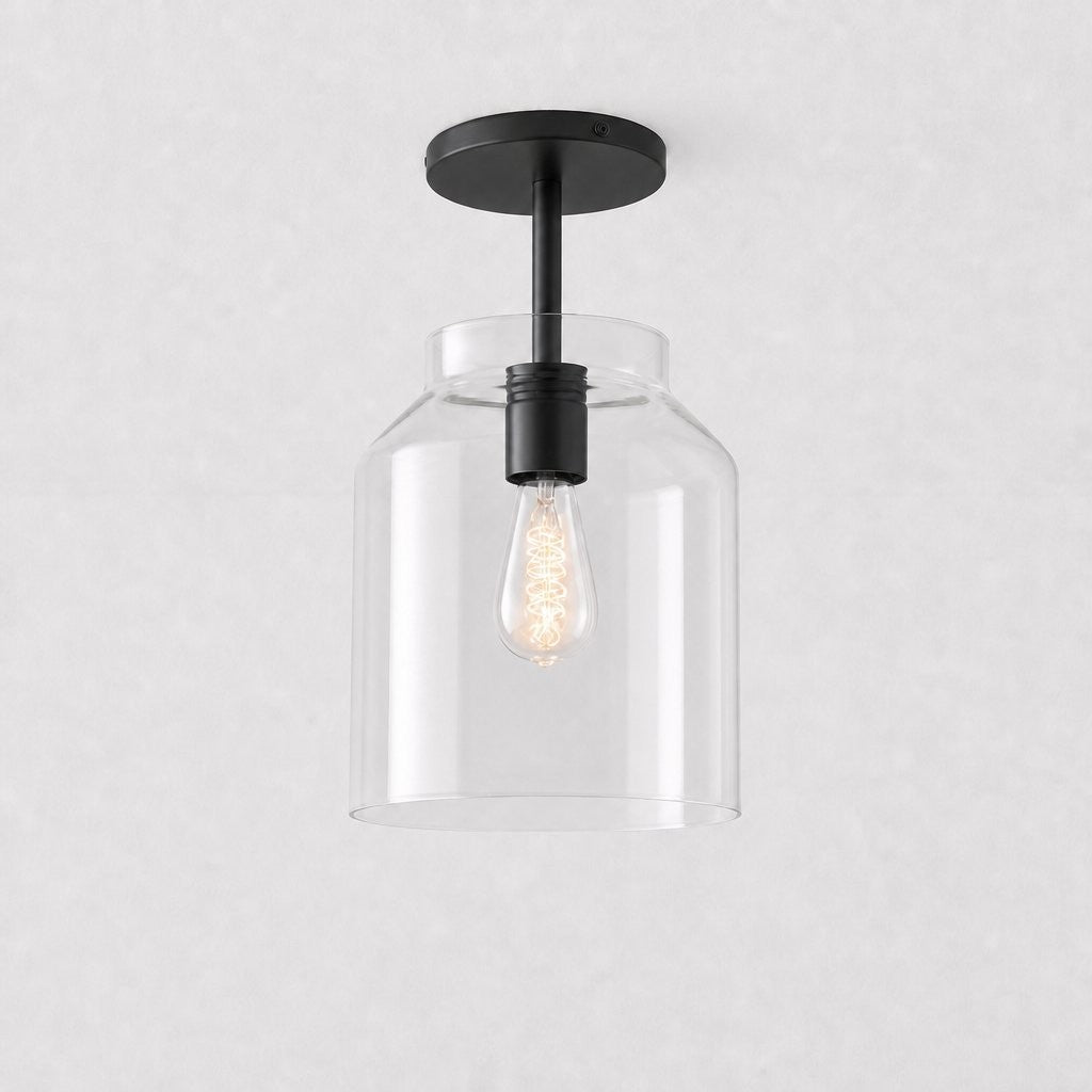 Drilon Minimalist Morandi Flush Mount Ceiling Light