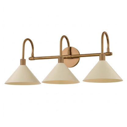 Chavis Rustic Metal Sand Cone Wall Light