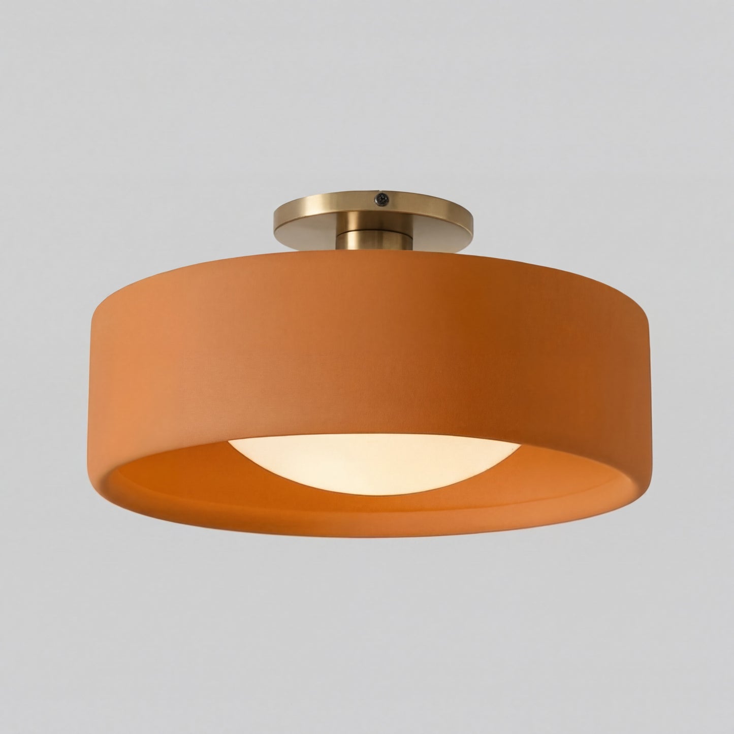 Aura Modern Porcelain Flush Mount Ceiling Light