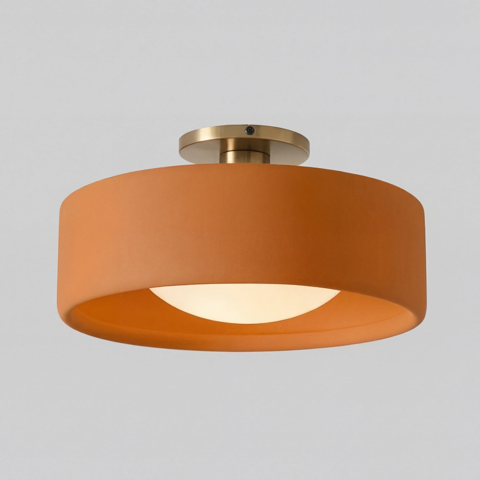 Aura Modern Porcelain Flush Mount Ceiling Light