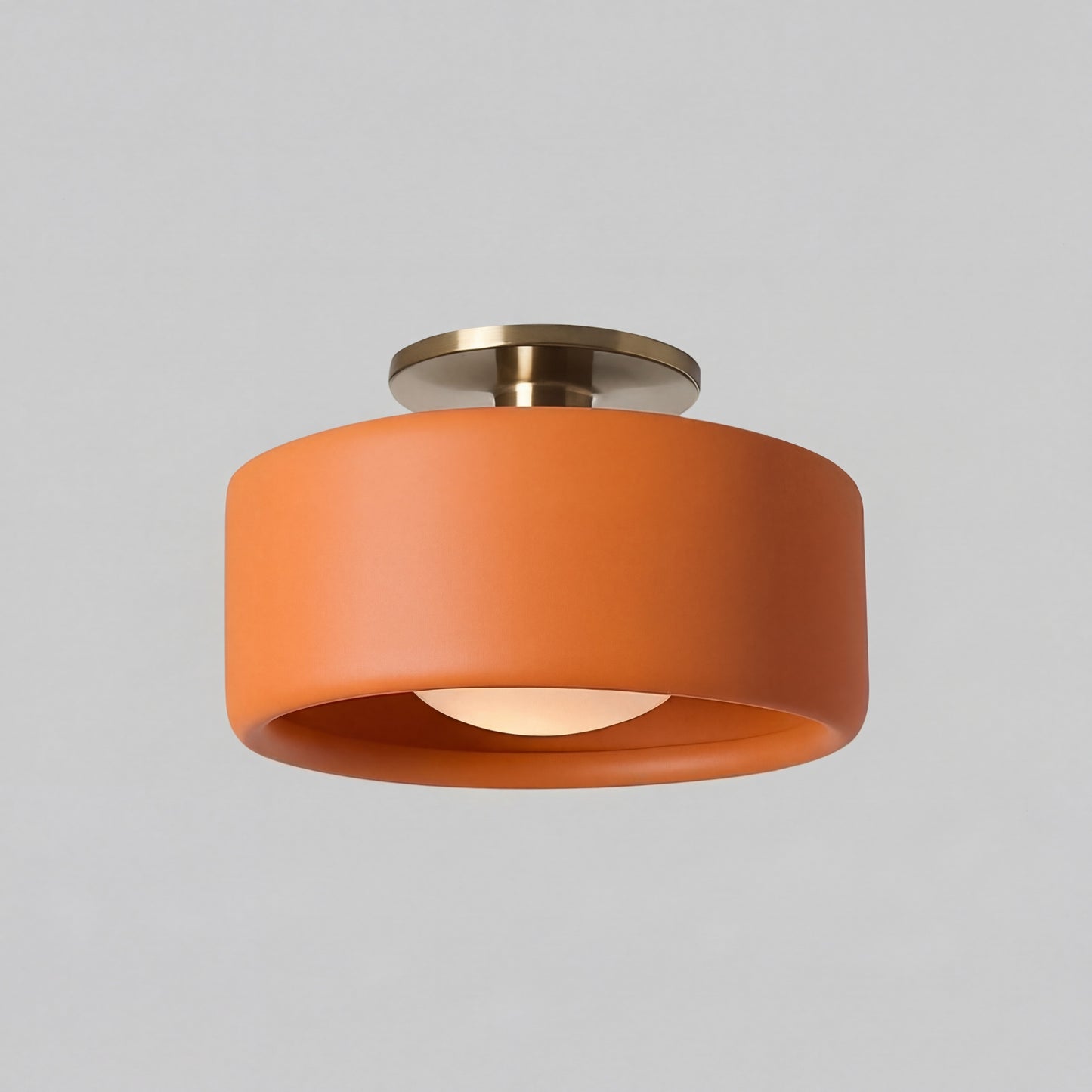 Aura Modern Porcelain Flush Mount Ceiling Light