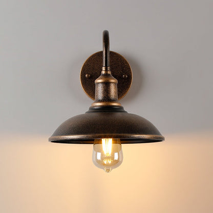 Arion Vintage Gooseneck Outdoor Wall Mounted Light