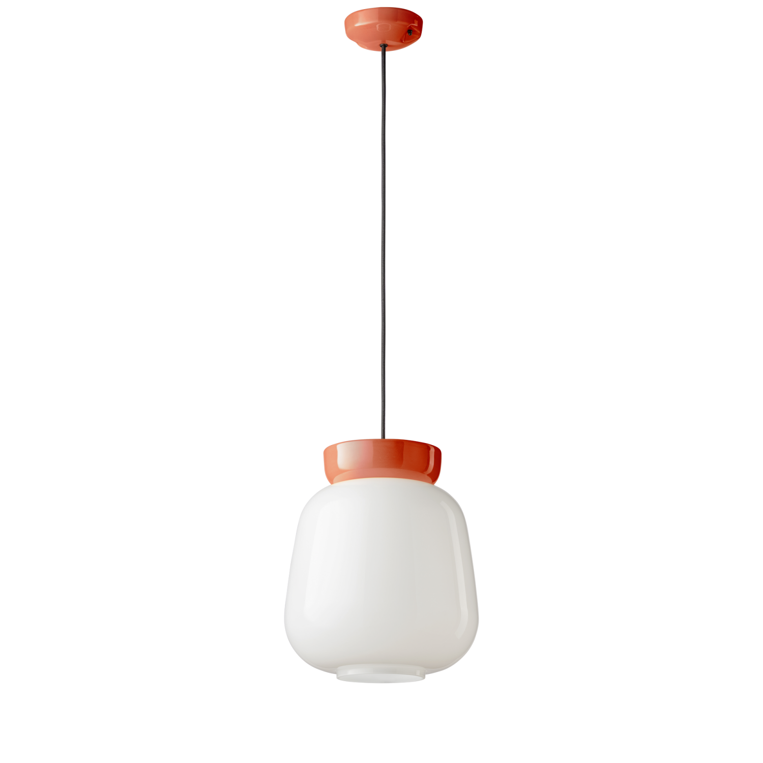 Smith Modern Nordic Bauhaus Macarons Bowl Shade Ceramic Pendant Light