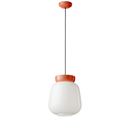 Smith Modern Nordic Bauhaus Macarons Bowl Shade Ceramic Pendant Light