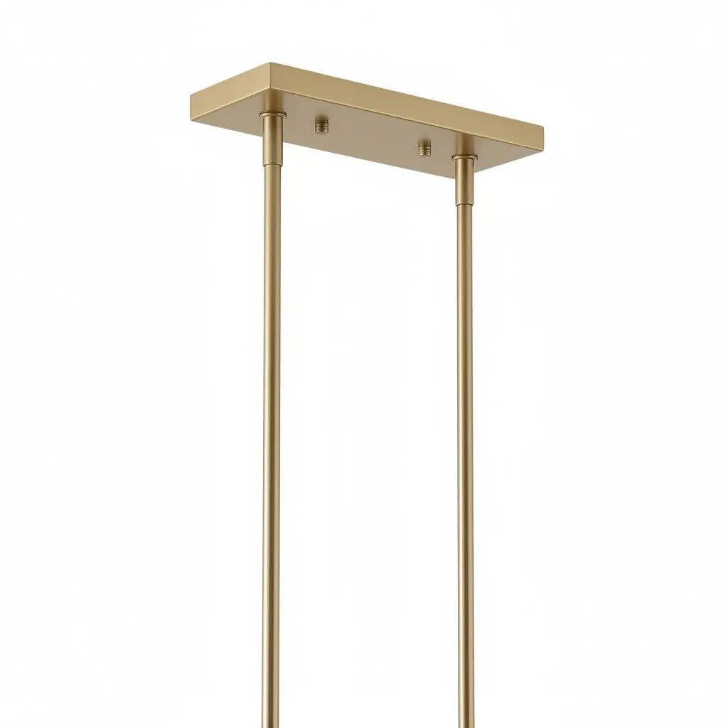 Aura Modern Linear Porcelain Chandelier