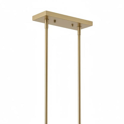 Aura Modern Linear Porcelain Chandelier