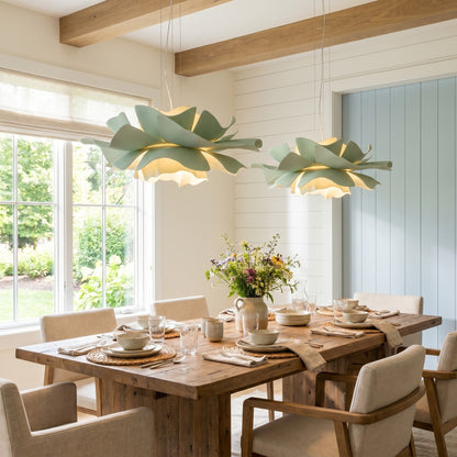 Lyronis White Flower Acrylic Pendant Light