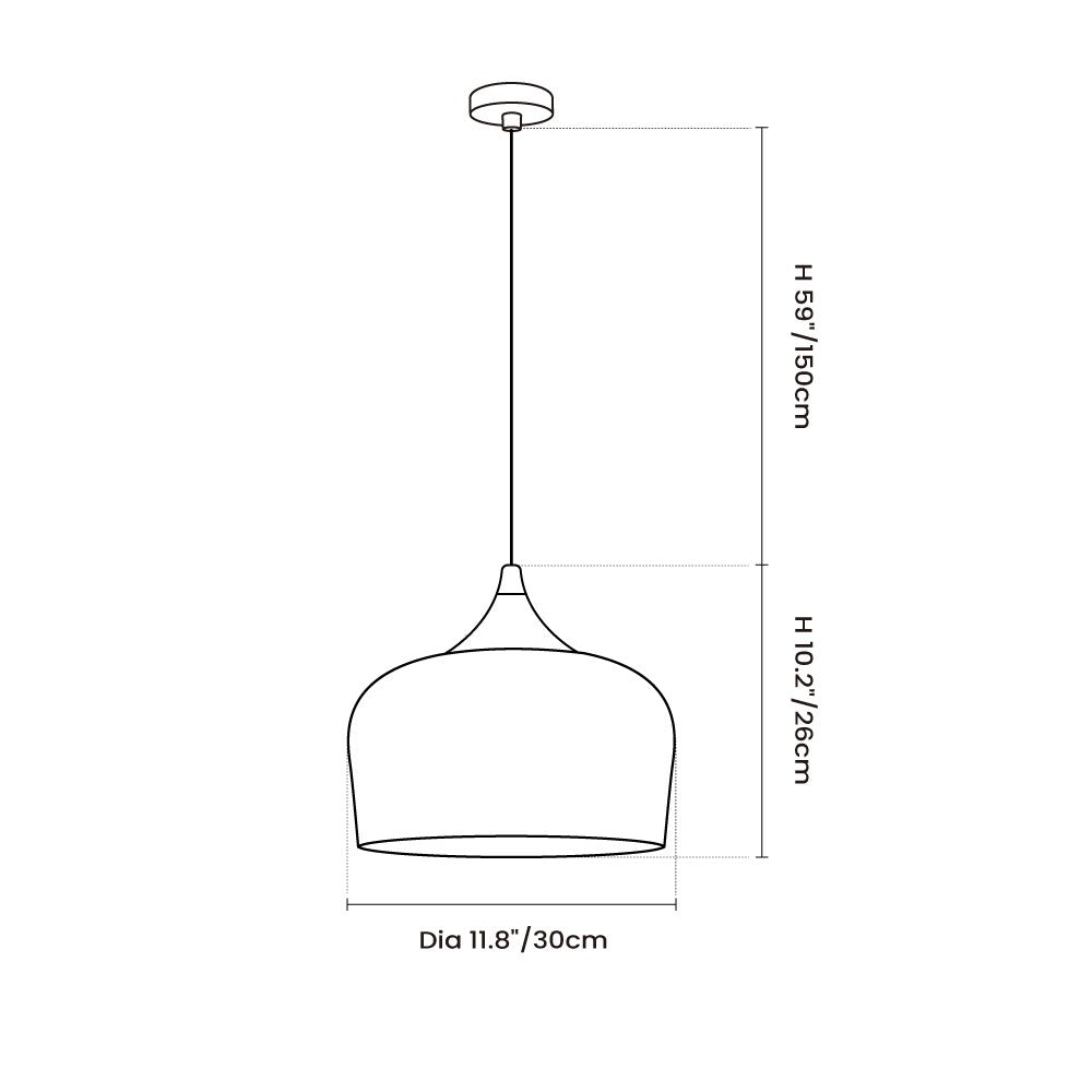 Tiberius CoCo Pendant Light
