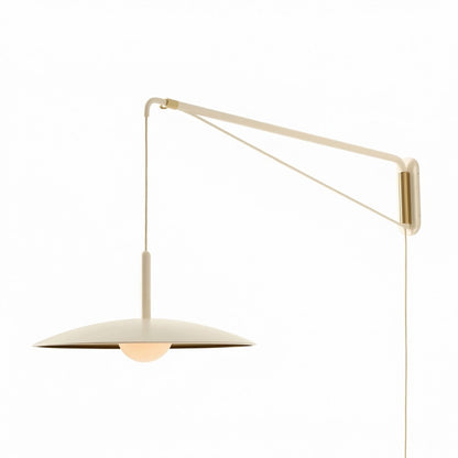 Cruz Minimalist Adjustable Plug-In Wall Sconce