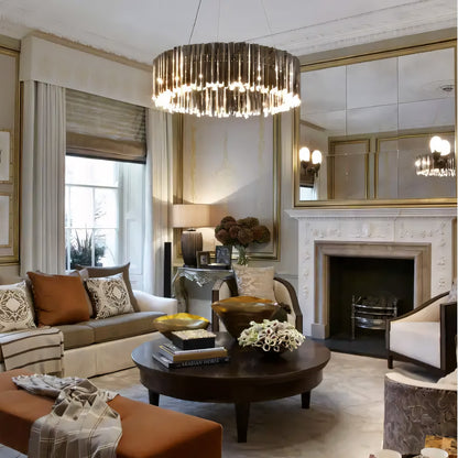 Jasper Facet Chandelier Collection