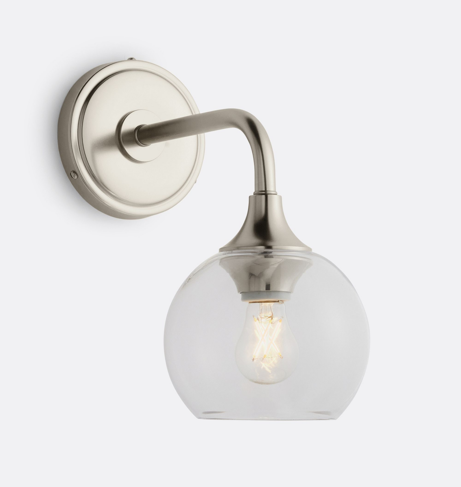 Musara Minimalist Glass Shade Wall Light