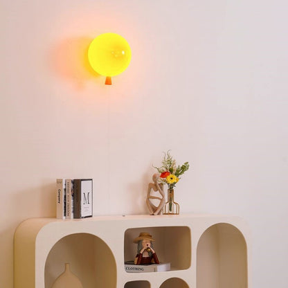 Vanya Colorful Balloon Wall Lamp for Bedrooms, Kid's Rooms