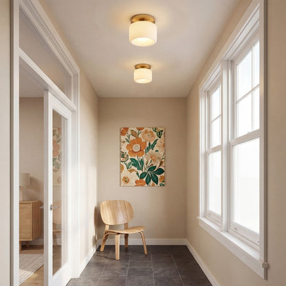 Aura Modern Porcelain Sconce