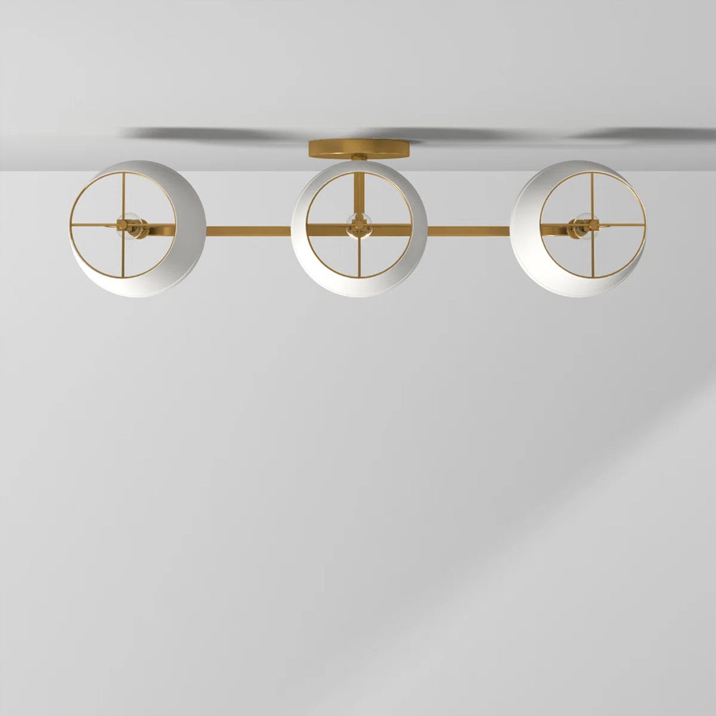 Liryn Minimalist 2/3/4 Heads Fabric Vanity Wall Light