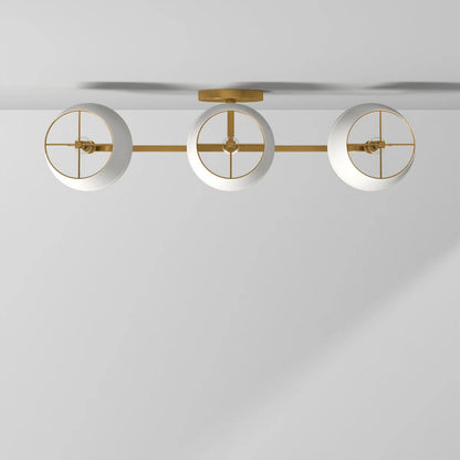 Liryn Minimalist 2/3/4 Heads Fabric Vanity Wall Light
