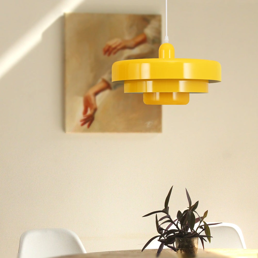 Modern Scandinavian Multi‑Layer Colorful Pendant Light