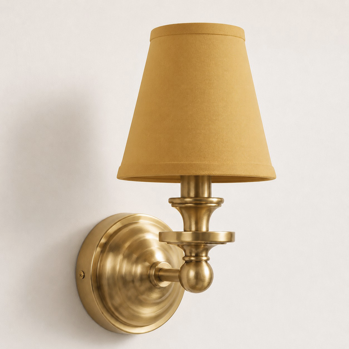 Corbin Vintage Color Fabric Wall Sconce