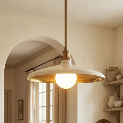 Dulcinea Farmhouse Retro Metal Pendant Light