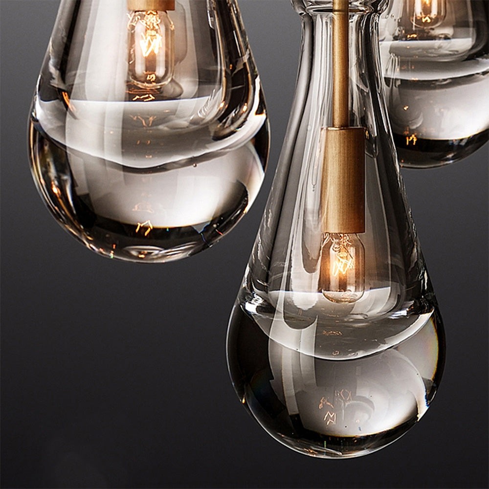 Ozonoa Raindrop Modern Solid Brass Wall Sconce