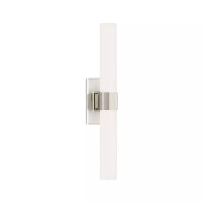 Zinnia Glass Tube Double Wall Mounted Light