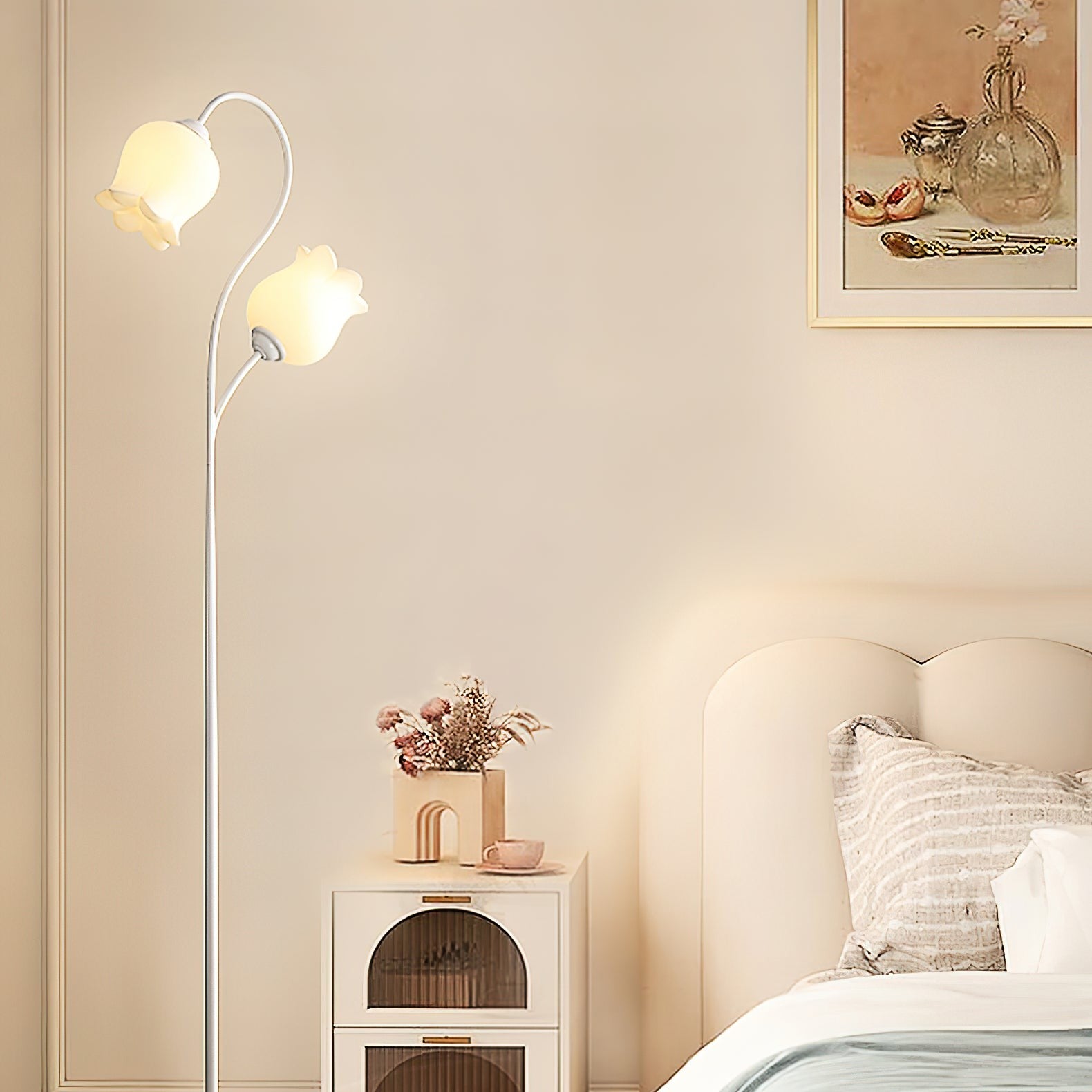 Mehar Lily of the Tulip Floor Lamp for Bedroom
