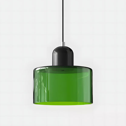 Colorful Creative Small Fresh Glass Shade Pendant Light