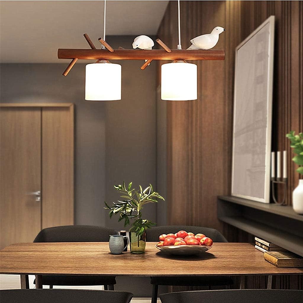 Bird Wooden Chandelier