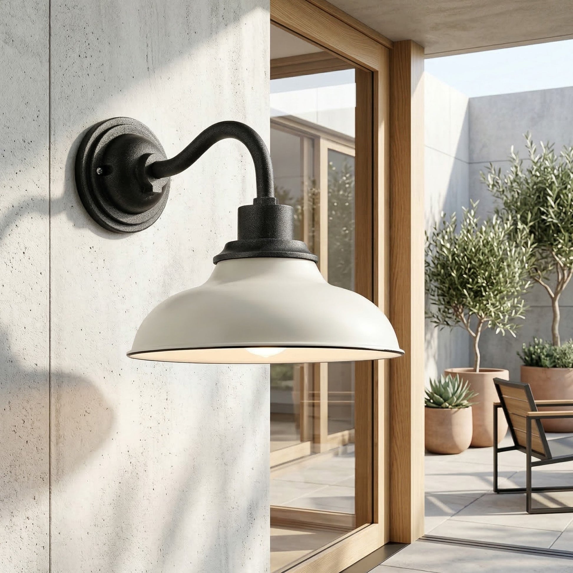 Creed Industrial Dome Metal Sconce