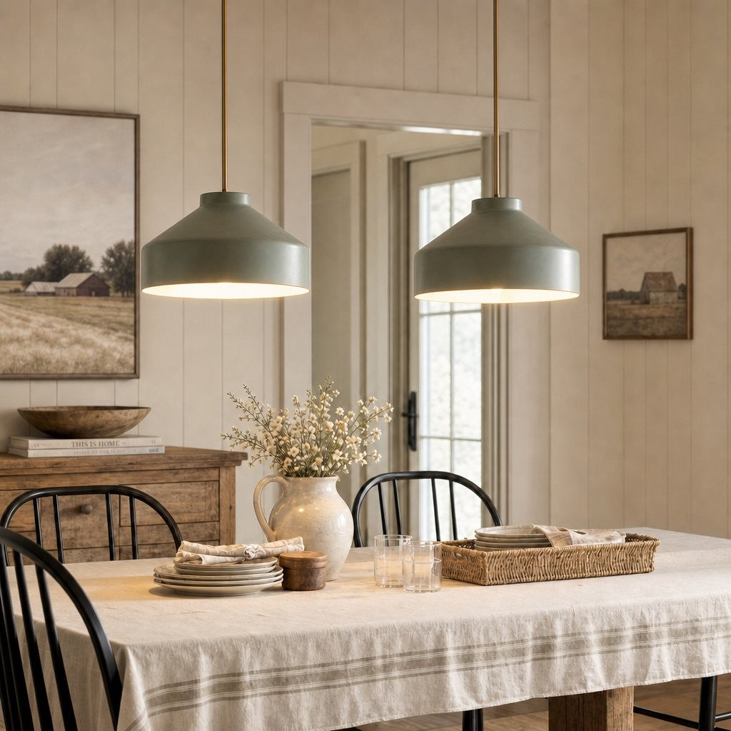 Drilon Nordic Morandi Multi-Color Cylinder Pendant Light