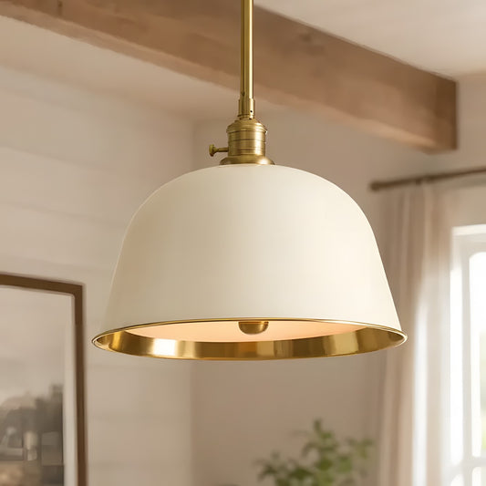 Pyrinxel Industrial Modern Metal Bell Shade Pendant Light