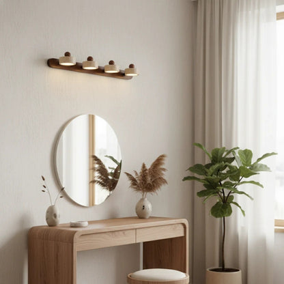 Macdonald Wabi Sabi Natural Travertine Adjustable Heads Wall Lamp