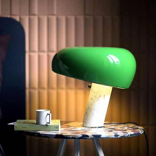 Paula Vintage Table Lamp with Marble Base