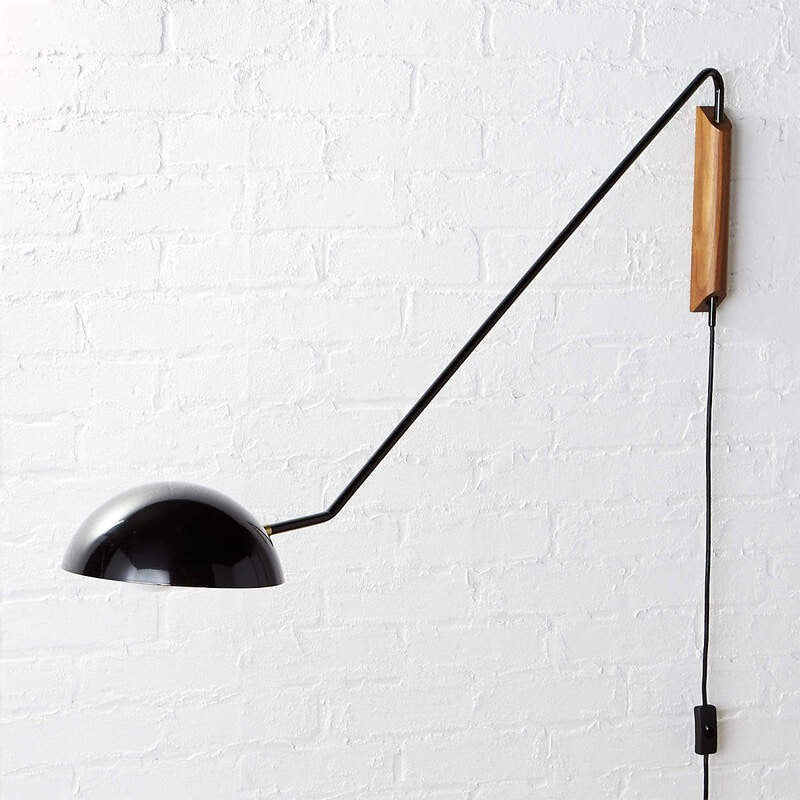 Praika Minimalist Swing Dome Wall Light