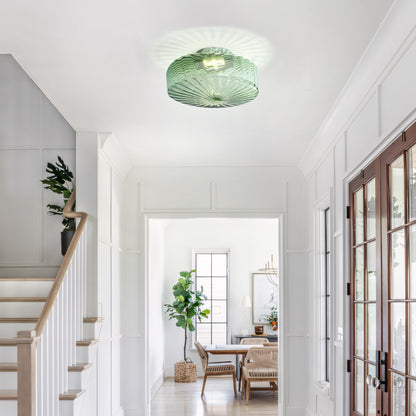 Remy Vintage Water Ripple Ceiling Lamp