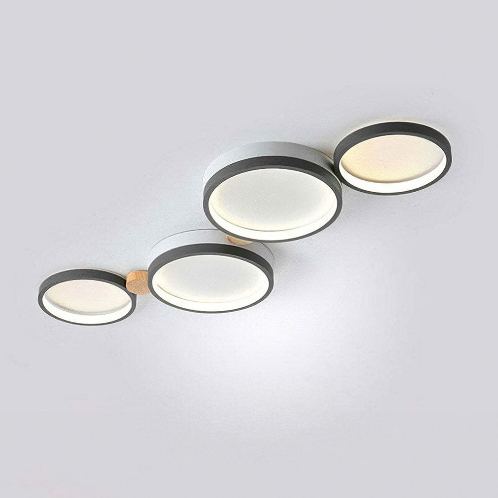 Phelith Modern Scandinavian Circle Ceiling Light