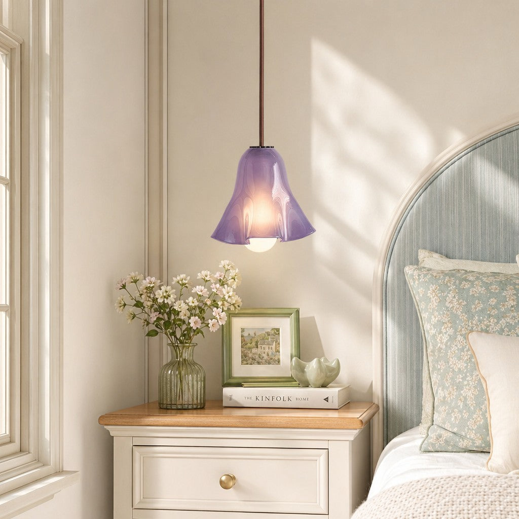 Graham Modern Shell Glass Fazzo Pendant